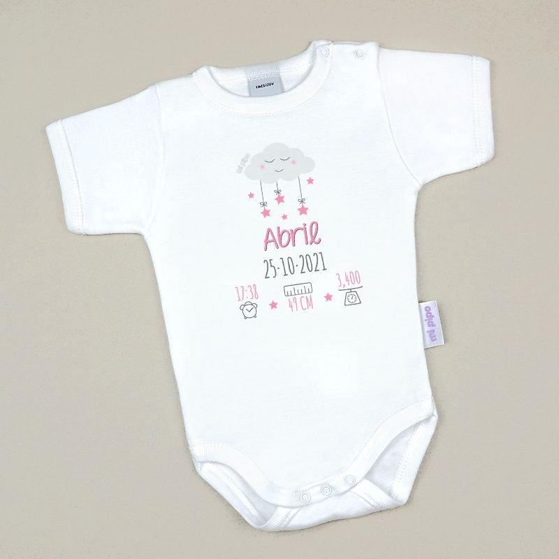 Body Bebe Datos Nacimiento Nube Mi PIpo - Nanetes #